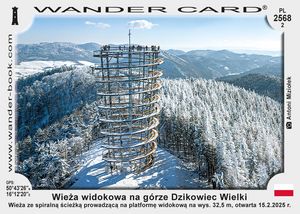 Wieża widokowa na górze Dzikowiec Wielki
