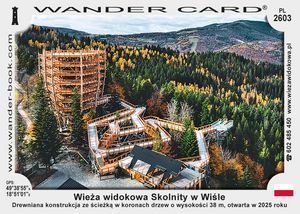 Wieża widokowa Skolnity w Wiśle