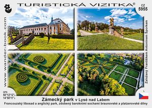 Zámecký park v Lysé nad Labem