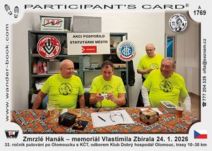 Zmrzlé Hanák – memoriál Vlastimila Zbírala 24. 1. 2026